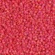Miyuki delica kralen 15/0 - Matted opaque cranberry ab DBS-873